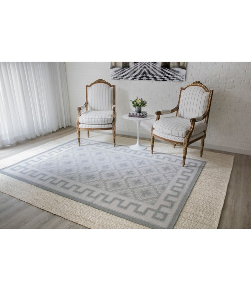 Erin Gates Thompson Grey THO-4 7 ft. 6 in. X 9 ft. 6 in. Rect. Rug