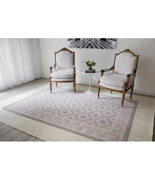Erin Gates Thompson THO-4 Pink 7 ft. 6 in. X 9 ft. 6 in. Rectangle Rug