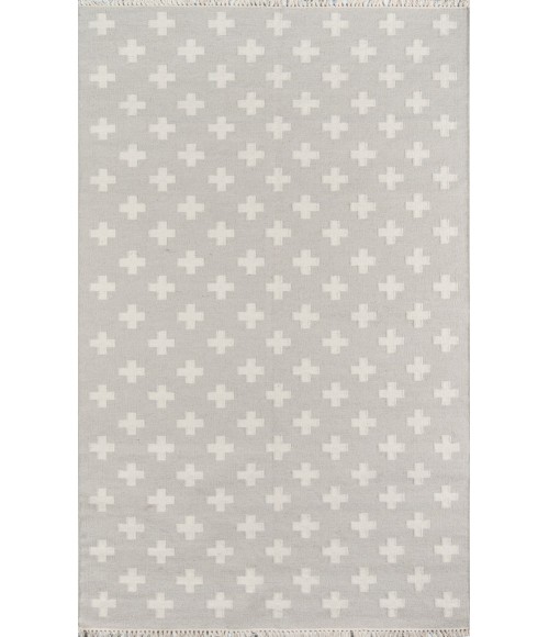 Momeni Topanga Area Rug TOP-1 Lucille Grey 5' X 7'6