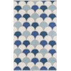 Momeni Novogratz Topanga Top-2 Blue Area Rug 5 ft. X 7 ft. 6 in. Rectangle
