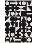 Topanga Area Rug Momeni Topanga Area Rug TOP-3 Roberta Black 2' X 3'