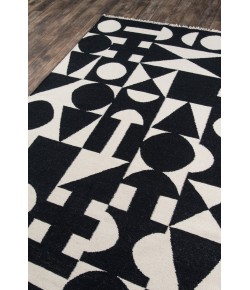 Momeni Novogratz Topanga Top-3 Black Area Rug 2 ft. X 3 ft. Rectangle