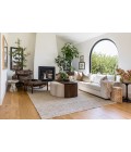 Pure Salt Torquay Natural TOR-1 6 ft. X 6 ft. Round Rug
