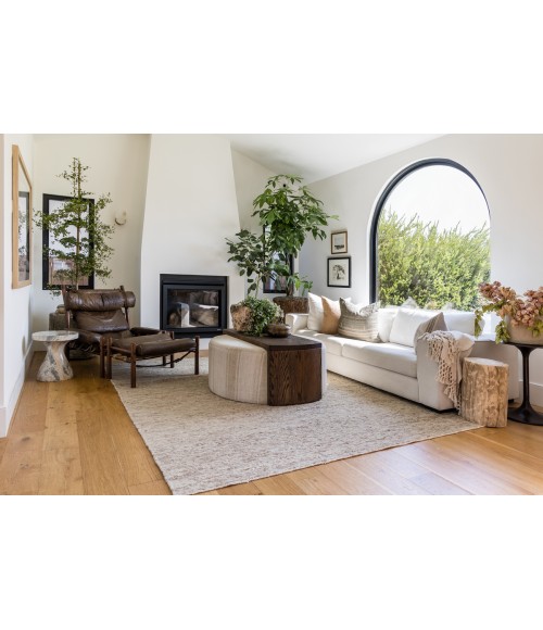 Pure Salt Torquay Natural TOR-1 6 ft. X 6 ft. Round Rug
