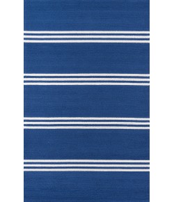 Momeni Veranda Vr-16 Maritime Blue Area Rug 3 ft. 9 in. X 5 ft. 9 in. Rectangle