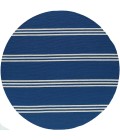 Veranda Area Rug Momeni Veranda Area Rug VR-16 Maritime Blue 9' X 9' Round