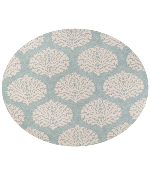 Momeni Veranda Area Rug VR-45 Blue 5' X 8'