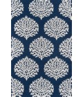 Momeni Veranda Area Rug VR-45 Navy 5' X 8'