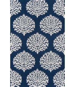 Momeni Veranda Vr-45 Navy Area Rug 5 ft. X 8 ft. Rectangle