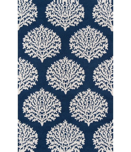 Momeni Veranda Area Rug VR-45 Navy 8' X 10'