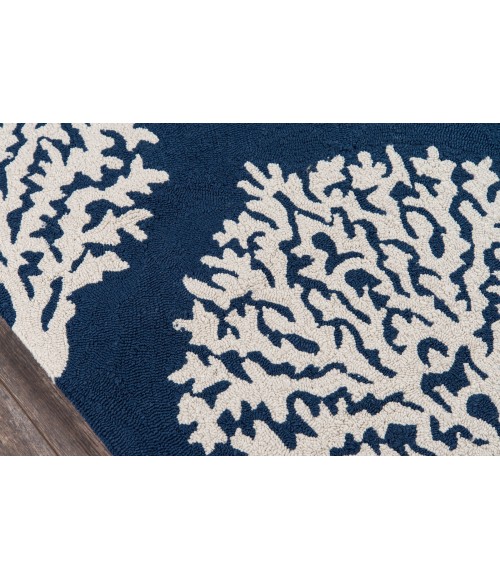 Momeni Veranda Area Rug VR-45 Navy 5' X 8'