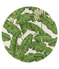 Veranda Area Rug Momeni Veranda Area Rug VR-62 Green 9' X 9' Round