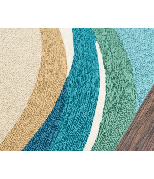 Veranda Area Rug Momeni Veranda Area Rug VR-63 Blue 8' X 10'