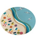 Veranda Area Rug Momeni Veranda Area Rug VR-63 Blue 8' X 10'