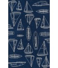 Veranda Area Rug Momeni Veranda Area Rug VR-70 Navy 9' X 9' Round
