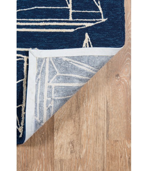 Veranda Area Rug Momeni Veranda Area Rug VR-70 Navy 9' X 9' Round