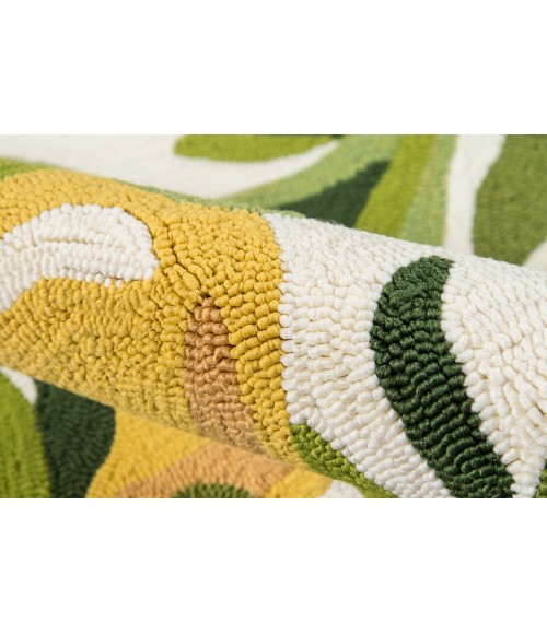 Momeni Veranda Area Rug VR-76 Green 9' X 9' Round