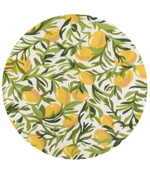 Momeni Veranda Area Rug VR-76 Green 9' X 9' Round