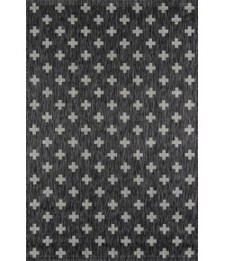 Momeni Novogratz Villa Vi-01 Charcoal Area Rug 2 ft. X 6 ft. Runner