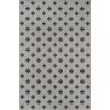 Momeni Novogratz Villa Vi-01 Grey Area Rug 5 ft. 3 in. X 7 ft. 6 in. Rectangle