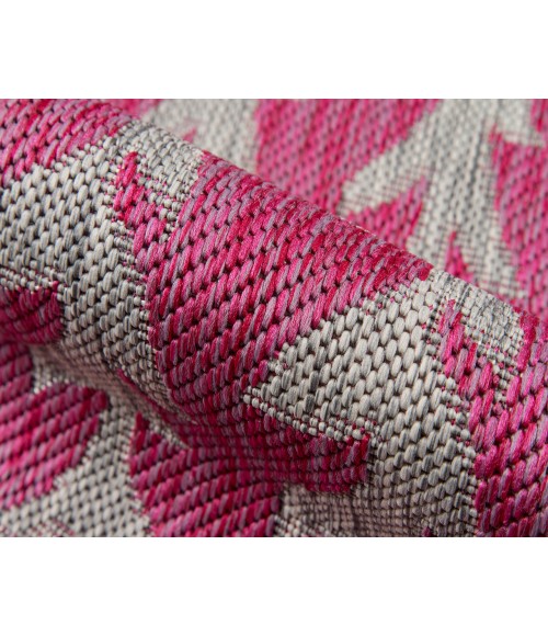 Momeni Villa Area Rug VI-02 Amalfi Fuschia 7'10 X 10'10
