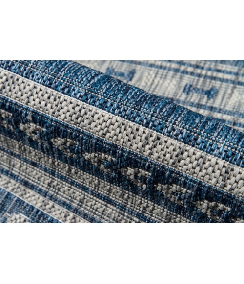 Momeni Villa Area Rug VI-04 Tuscany Blue 7'10 X 10'10