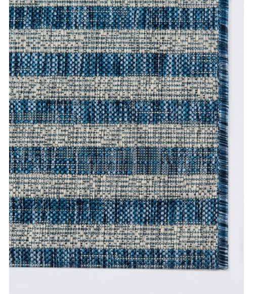 Novogratz Villa VI-07 Blue 2 ft. X 3 ft. Rectangle Rug