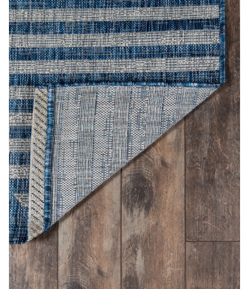 Novogratz Villa VI-07 Blue 2 ft. X 3 ft. Rectangle Rug
