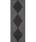Villa Area Rug Momeni Villa Area Rug VI-07 Cavallo Charcoal 2' X 10' Runner