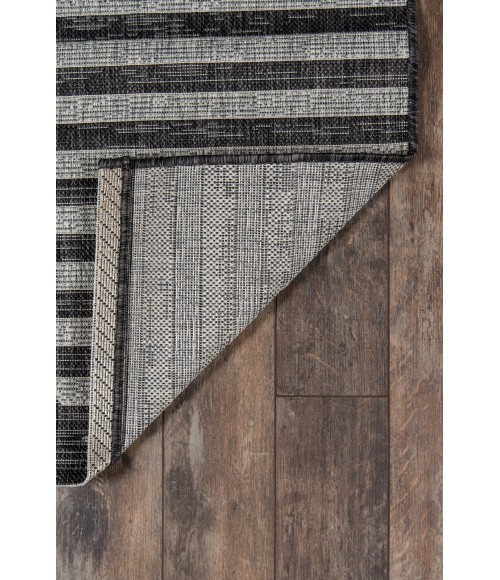 Villa Area Rug Momeni Villa Area Rug VI-07 Cavallo Charcoal 2' X 10' Runner
