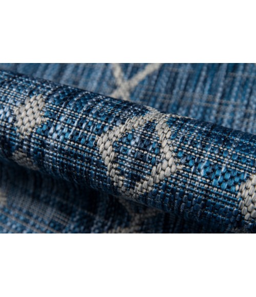 Momeni Villa Area Rug VI-08 Monaco Blue 2' X 10' Runner