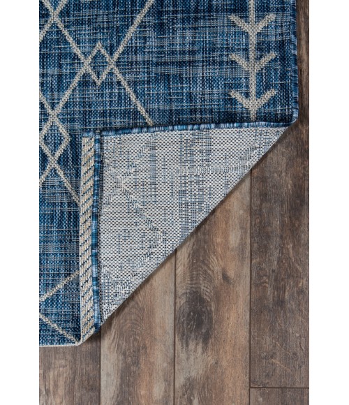 Momeni Villa Area Rug VI-08 Monaco Blue 2' X 10' Runner