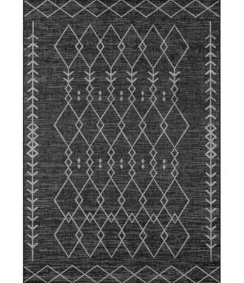Momeni Villa Area Rug VI-08 Monaco Charcoal 2' X 10' Runner