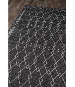 Momeni Novogratz Villa Vi-08 Charcoal Area Rug 2 ft. X 6 ft. Runner