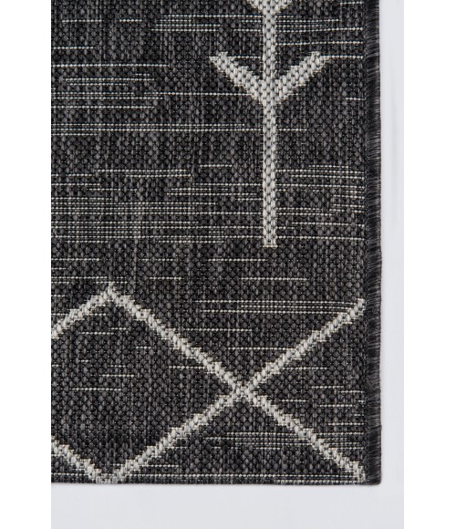 Momeni Villa Area Rug VI-08 Monaco Charcoal 2' X 10' Runner
