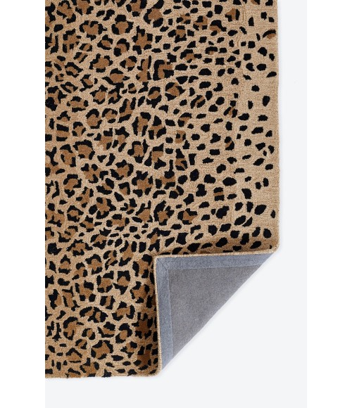 Woodland Area Rug Momeni Woodland Area Rug WOD-2 Leopard Beige 3'6 X 5'6