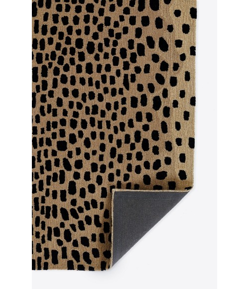 Woodland Area Rug Momeni Woodland Area Rug WOD-3 Cheetah Beige 2'6 X 12' Runner