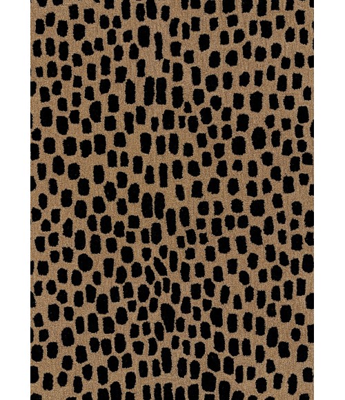 Woodland Area Rug Momeni Woodland Area Rug WOD-3 Cheetah Beige 2'6 X 12' Runner