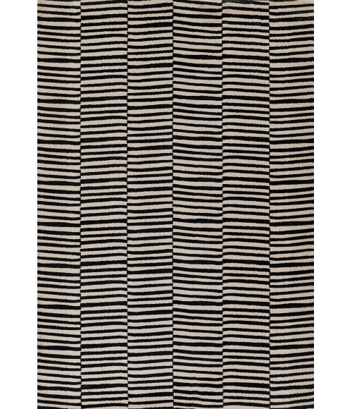 Momeni Xander Area Rug XAN-1 Black 5'3 X 7'6