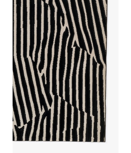 Xander Area Rug Momeni Xander Area Rug XAN-2 Black 9'3 X 12'6