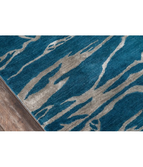 Momeni Zen Area Rug ZEN-2 Cobalt 3'6 X 5'6