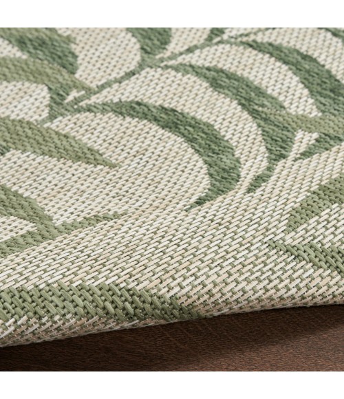 Nourison Garden Oasis Ivory Green GOA01 2 ft. X 6 ft. Rect. Rug