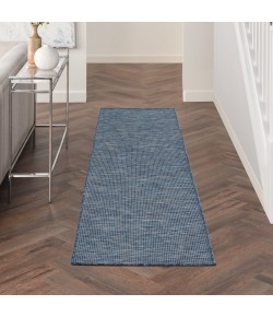 Nourison Positano Navy Blue POS01 2 ft. X 6 ft. Rect. Rug