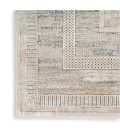 Nourison Glam Ivory Multicolor GLM07 2 ft. 3 in. X 7 ft. 6 in. Rect. Rug
