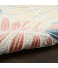 Nourison Aloha Ivory Blue ALH18 3 ft. 6 in. X 5 ft. 6 in. Rect. Rug