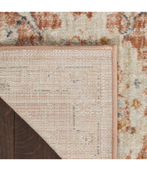 Nourison Oushak Home Rust OUS01 6 ft. X 9 ft. Rect. Rug