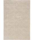 Nourison Washable Charm Silver Ivory WCH03 4 ft. X 6 ft. Rect. Rug