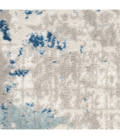 Nourison Concerto Ivory Grey Blue CNC01 10 ft. X 14 ft. Rect. Rug