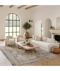 Nourison Nyle Ivory Charcoal NYE01 12 ft. X 15 ft. 9 in. Rect. Rug