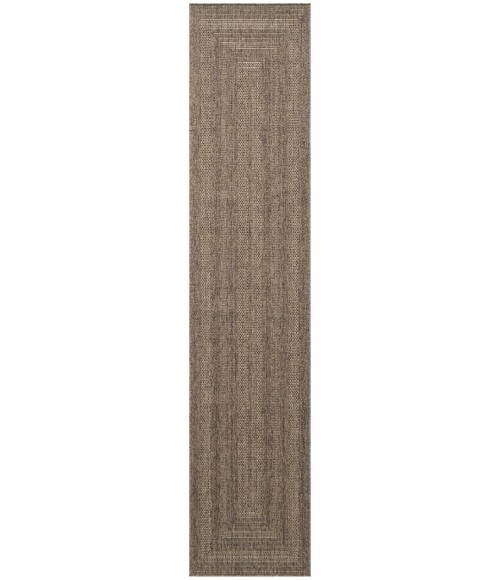 Nourison Tulum Brown TLM04 2 ft. 2 in. X 10 ft. Rect. Rug